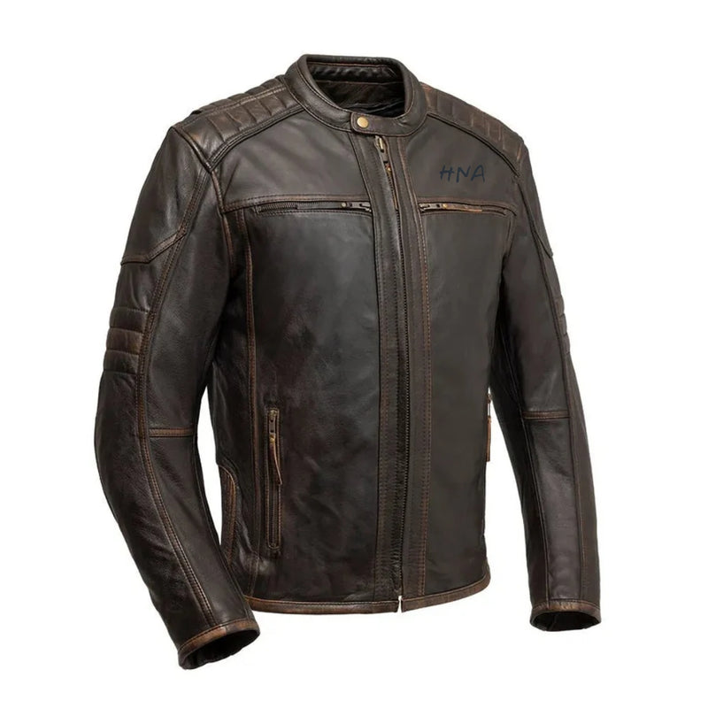 Classic Leather Biker Jacket