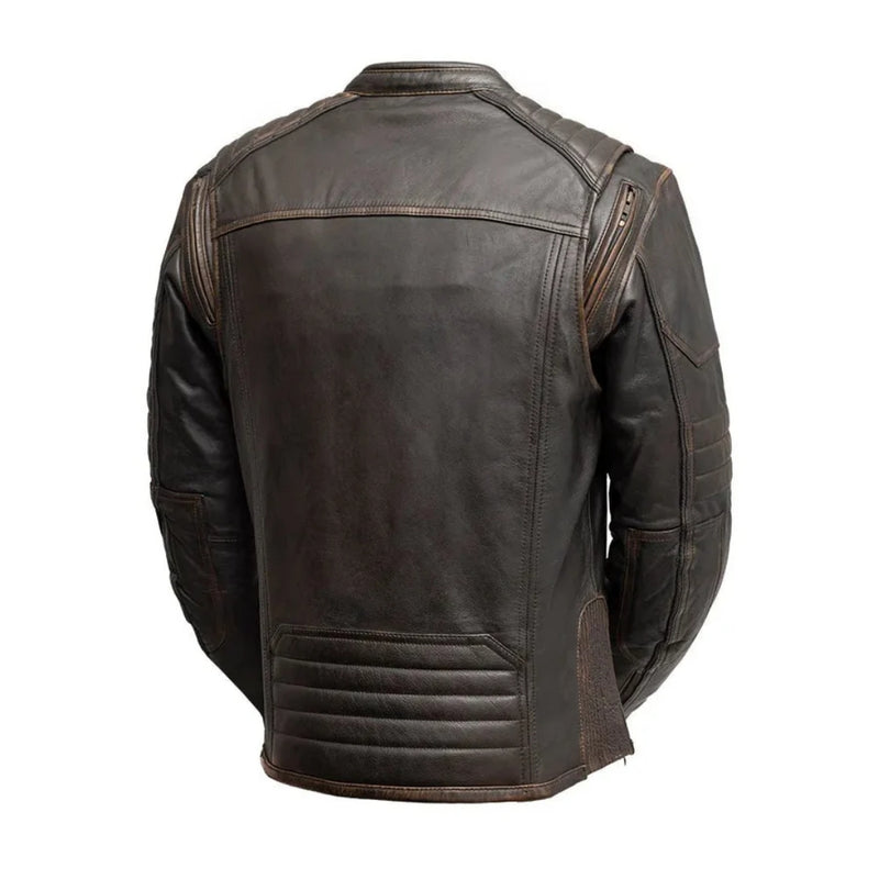 Classic Leather Biker Jacket